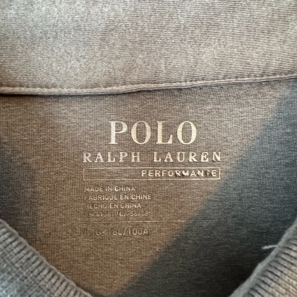 Polo by Ralph Lauren Light Gray Men's Polo Shirt